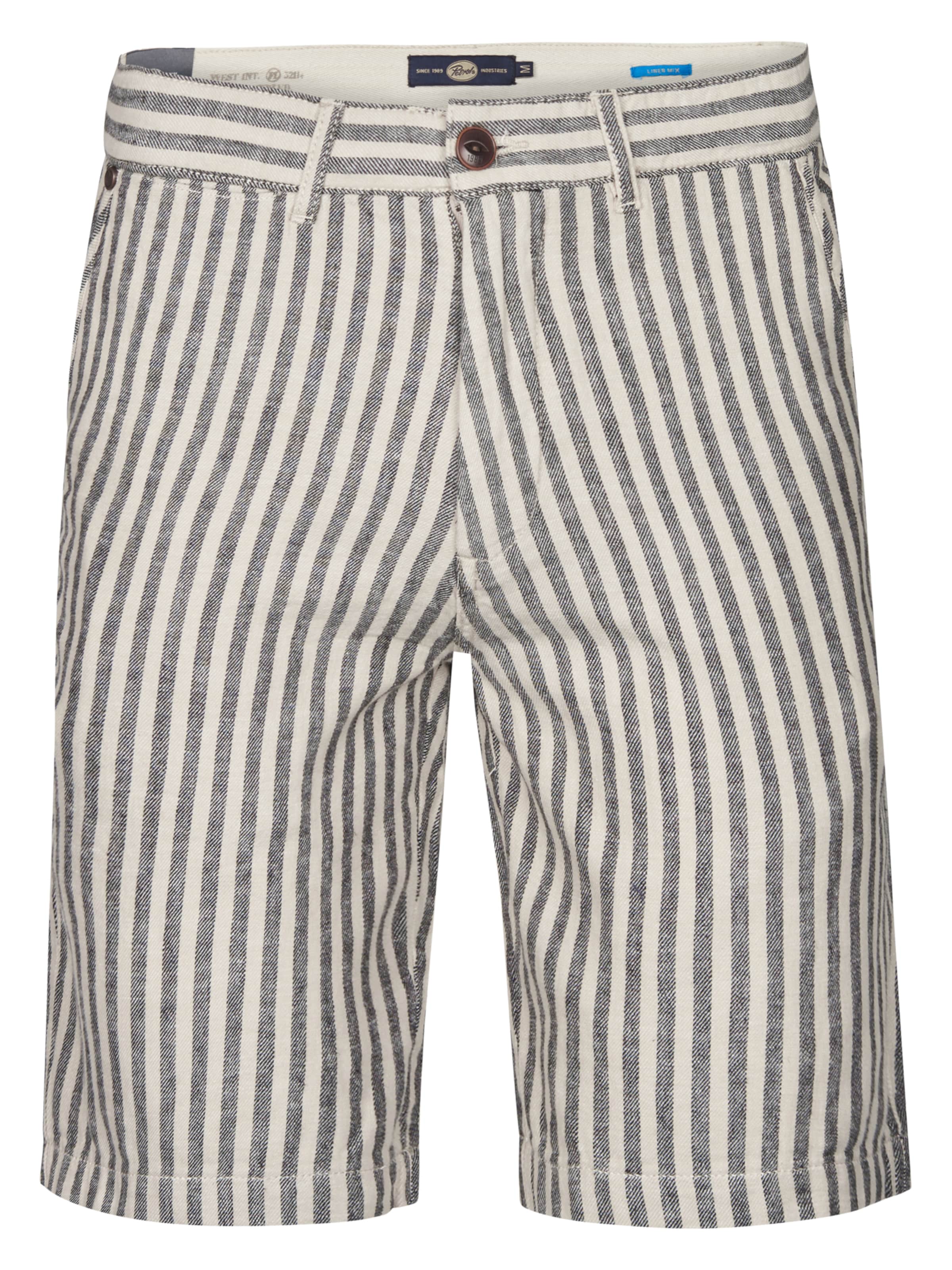 Petrol Industries Слим Штаны 'Dockview' в Серый: спереди