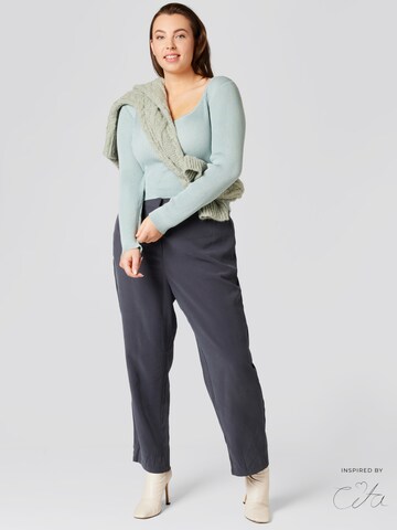 Pullover 'Daphne' di Guido Maria Kretschmer Curvy in blu