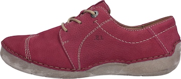 JOSEF SEIBEL Lace-up shoe in Red: front