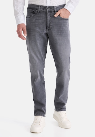 Stooker Men Slimfit Jeans in Grau: Vorderseite