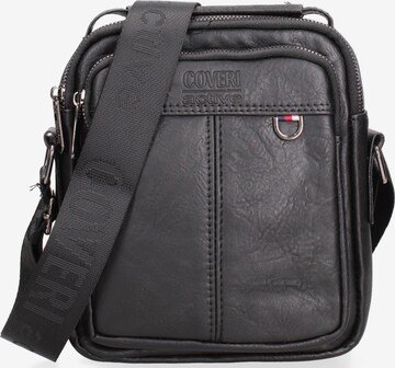 Borsa a tracolla di Coveri Collection in nero: frontale