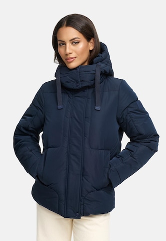 NAVAHOO Winter jacket 'Zauberlicht 14' in Blue: front