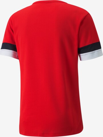 T-Shirt fonctionnel 'TeamRISE' PUMA en rouge