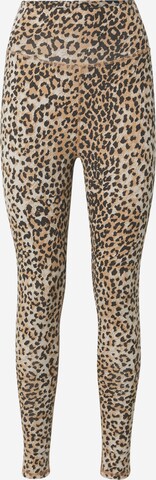 Ragdoll LA Skinny Leggings in Bruin: voorkant