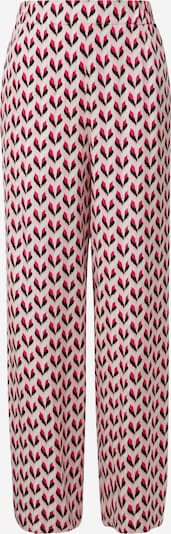 s.Oliver BLACK LABEL Trousers in Pink / Pastel pink / Black / White, Item view