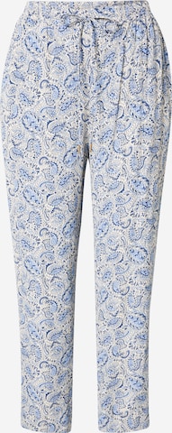 Noa Noa Loosefit Broek in Blauw: voorkant