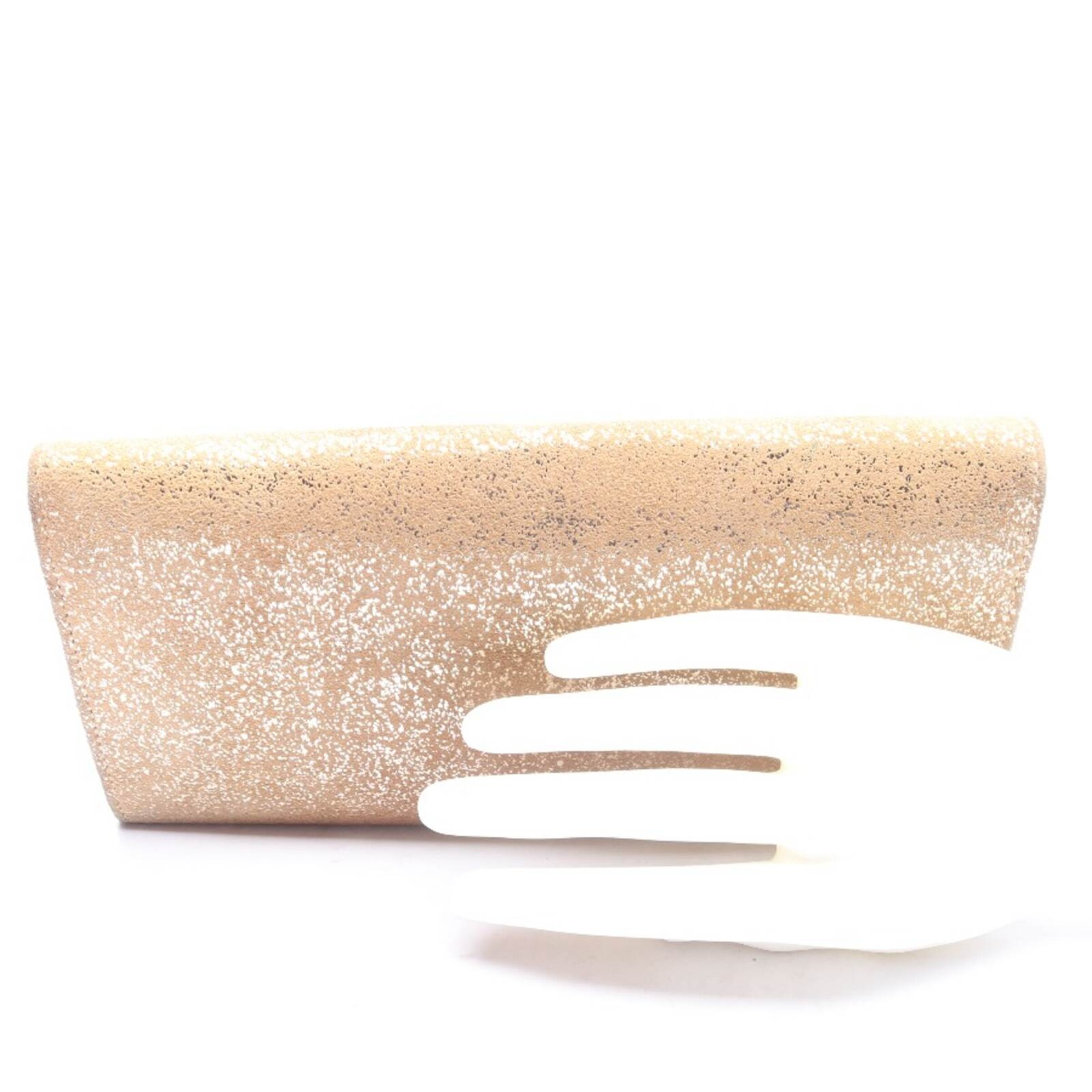 JIMMY CHOO Clutch One Size in Braun