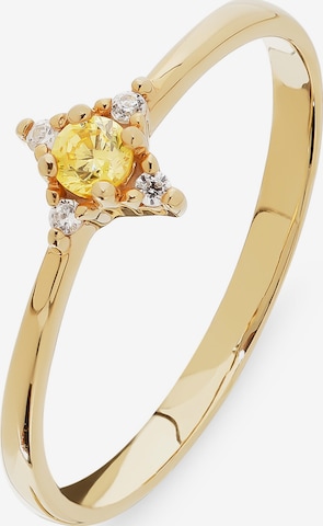 CHRIST Ring in Gelb: Vorderseite