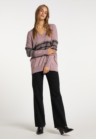 IZIA - Pullover em roxo