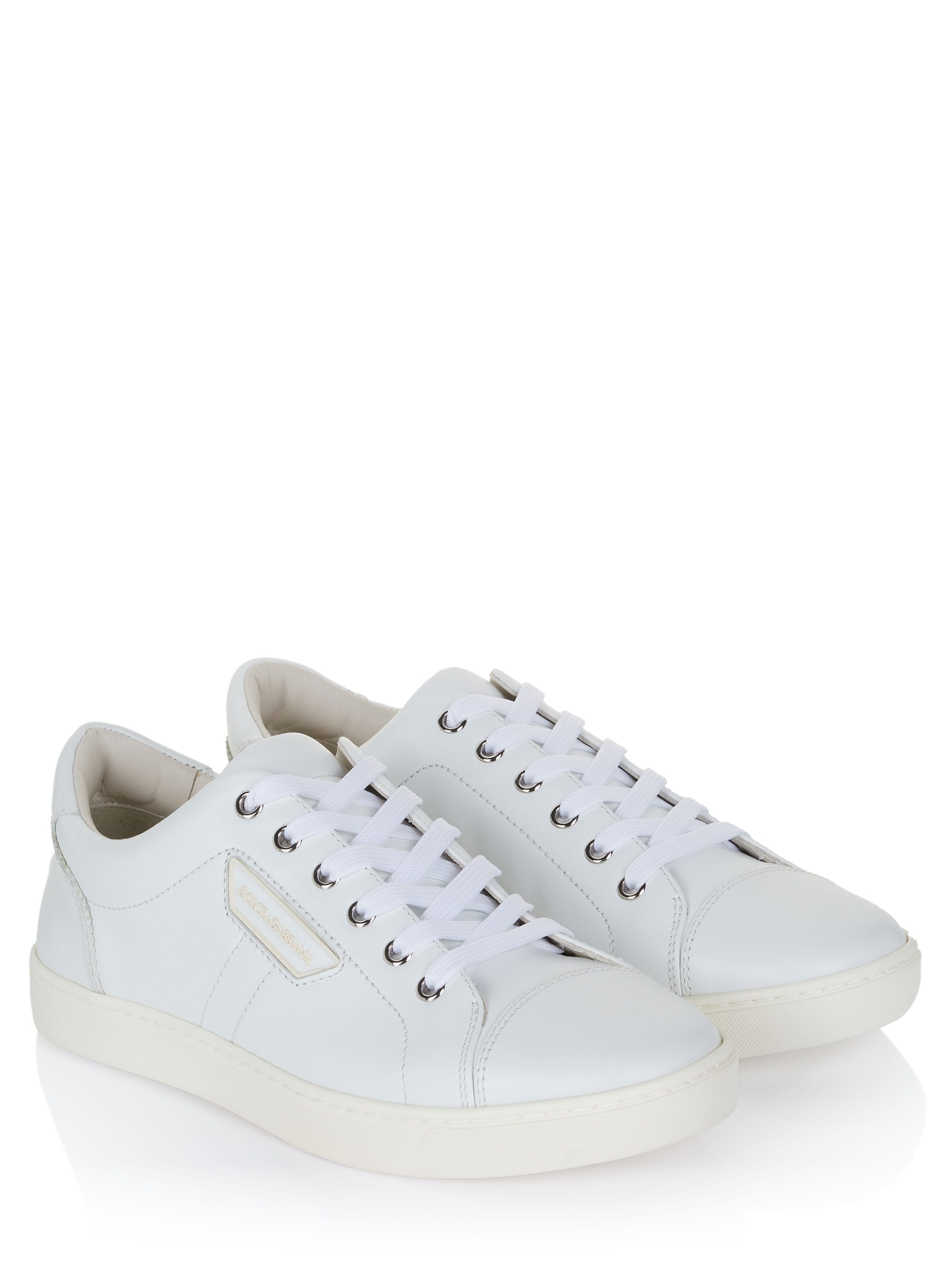 DOLCE & GABBANA Slip-on 'Dolce & Gabbana Sneaker schwarz' in White