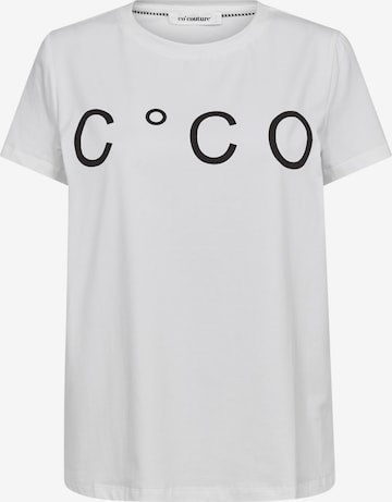 co'couture Paita 'Signature' värissä valkoinen: etupuoli