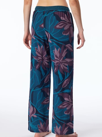 SCHIESSER - Pantalón de pijama ' Mix & Relax ' en azul