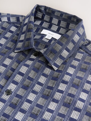 Next - Regular Fit Camisa em azul