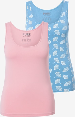 Ulla Popken Undershirt in Blue: front