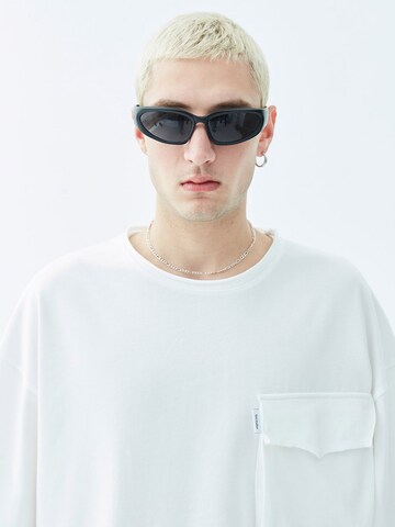T-Shirt 'Euless' VAMOS CLO en blanc