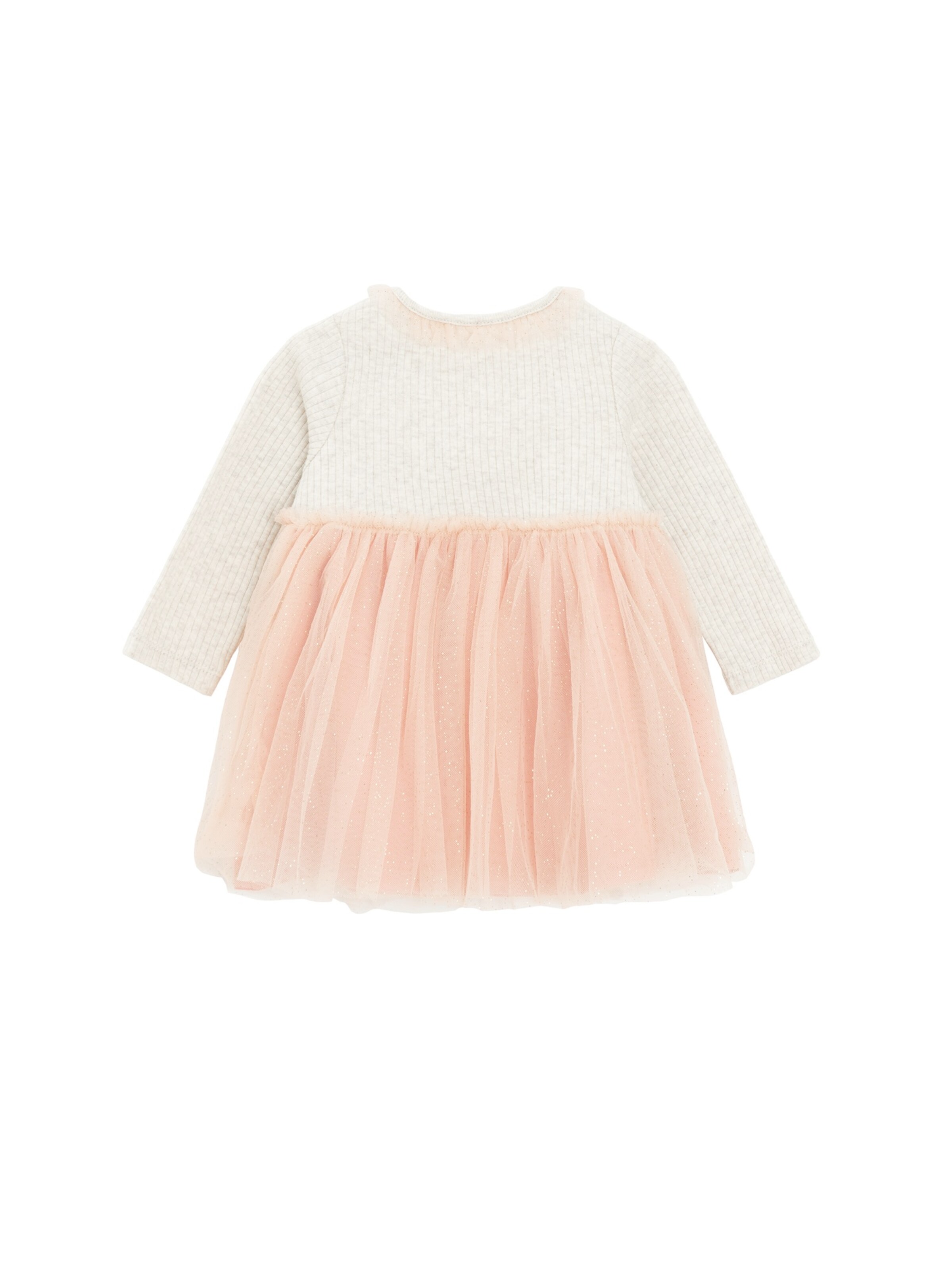 Cool Club Šaty - Béžová: zadná strana