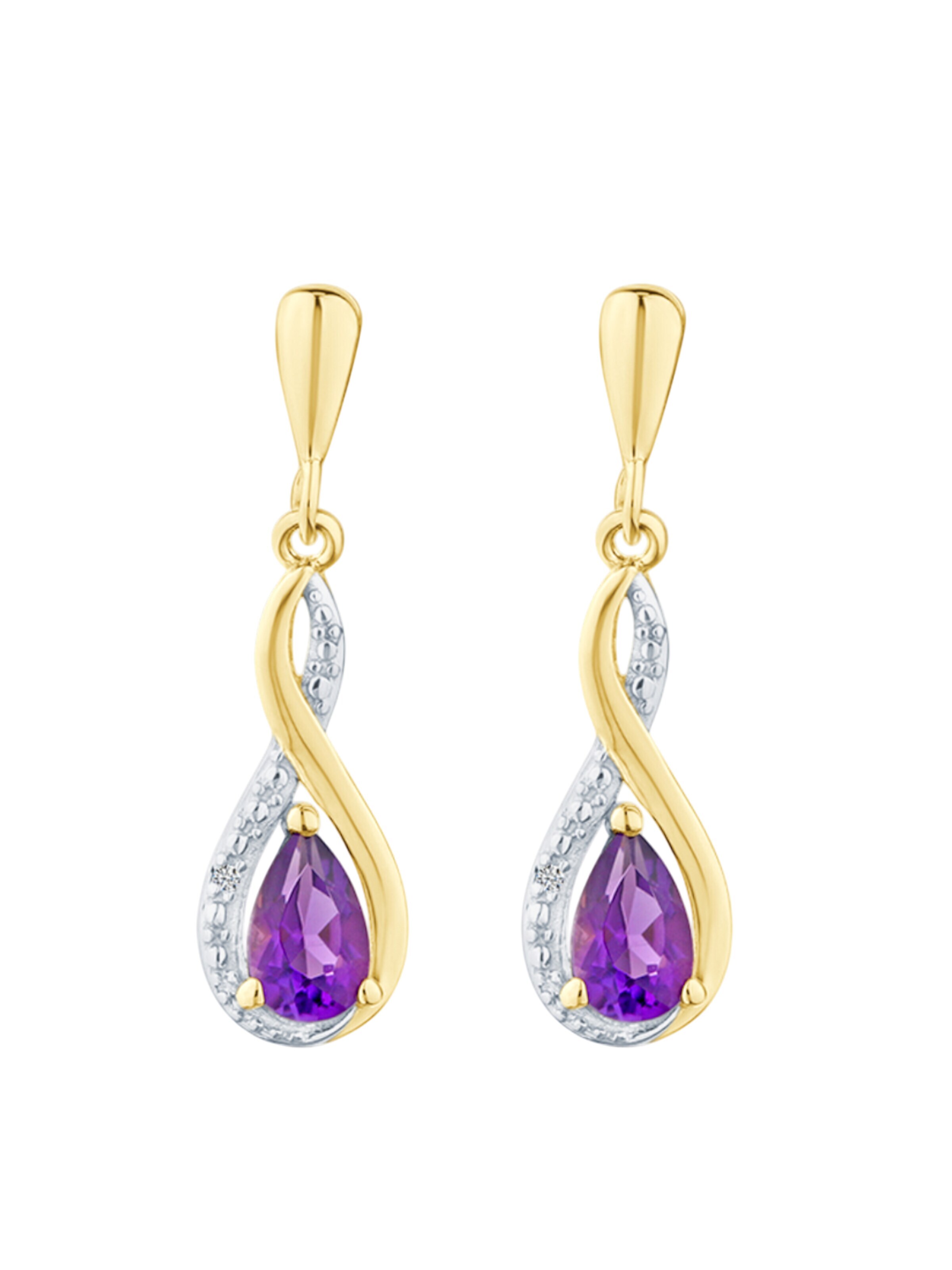 DIAMANT LETERNEL Earrings in Gold: front