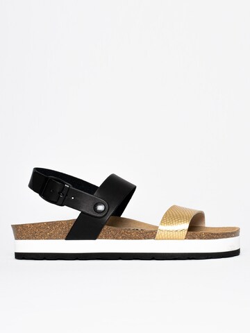 Bayton Sandal 'Gladstone' i guld