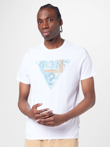 GUESS Shirt in White: front