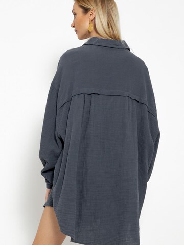 SASSYCLASSY Bluse 'lange Variante'‌‌‌‌‌‌‌‌ in Grau