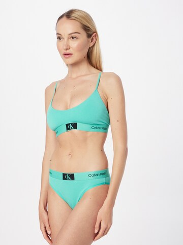 Calvin Klein Underwear Bustier Melltartó - zöld