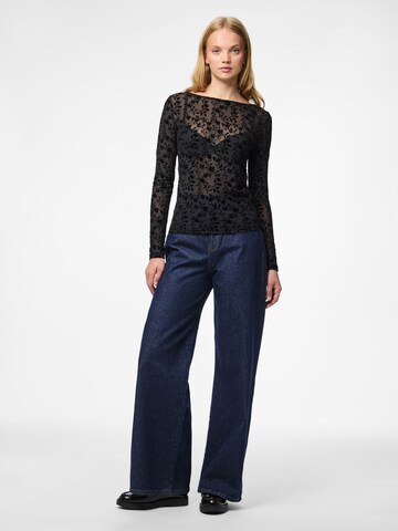PIECES Shirt 'PCMarina' in Zwart
