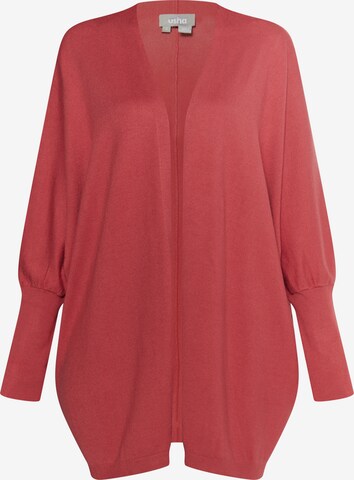 Usha Knit Cardigan 'Lurea' in Red: front