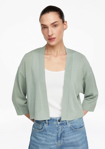 Cardigan COMMA en vert : devant