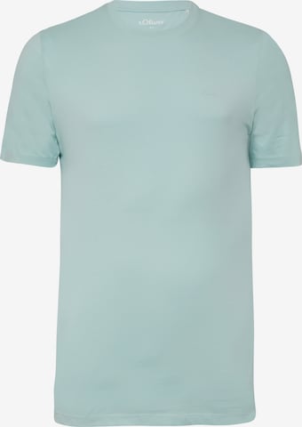 s.Oliver Shirt in Blauw: voorkant