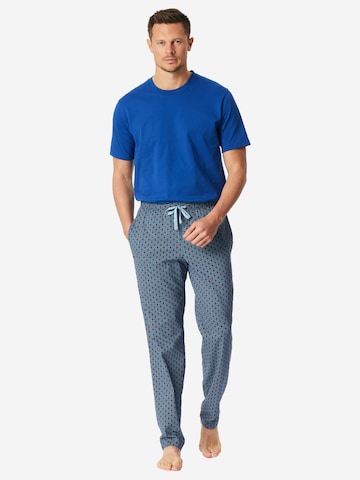 SCHIESSER Pyjamahose ' Mix Relax ' in Blau