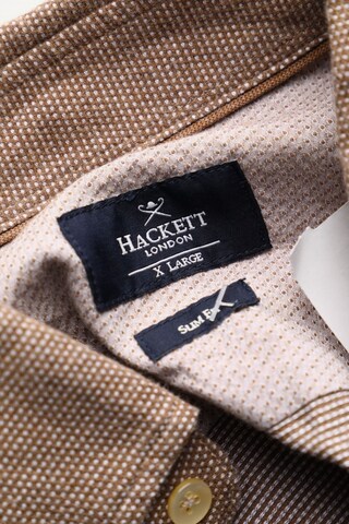 Hackett London Button-down-Hemd XL in Braun