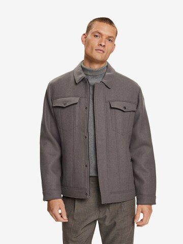 ESPRIT Between-Season Jacket in Grey: front