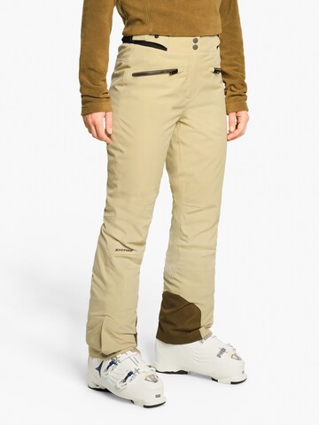 ZIENER Regular Workout Pants 'Tilla' in Green