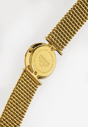 JOWISSA Armbanduhr Facet Strass in Gold