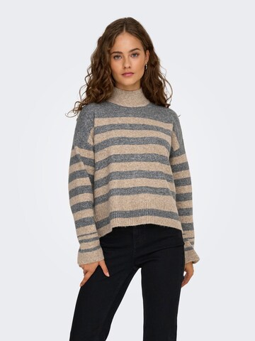 ONLY Sweater 'ONLHEIDI' in Grey: front