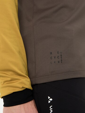 VAUDE Functioneel shirt 'Qimsa' in Geel
