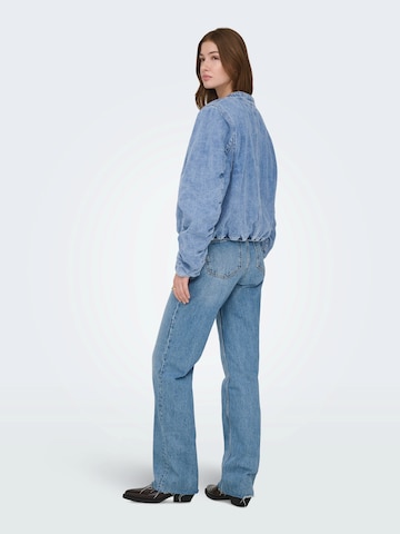 ONLY Prechodná bunda 'ONLNIKI' - Modrá