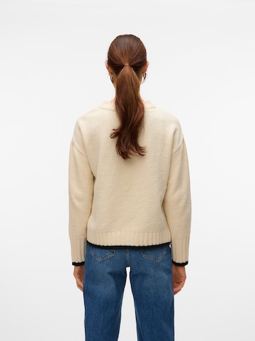 VERO MODA Pulover 'VMSHADOW' | bež barva