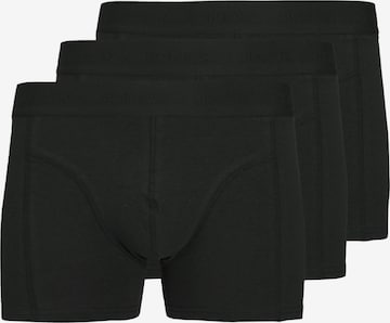 JACK & JONES Boxer shorts 'Ordinary' in Black: front