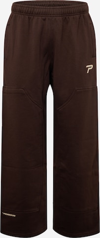 Pegador Loosefit Broek 'TACONA' in Bruin: voorkant