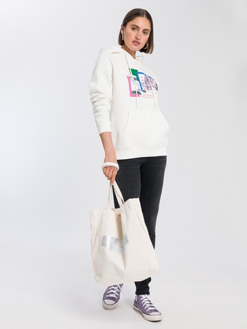 Cross Jeans Sweatshirt ' 65373 ' in White