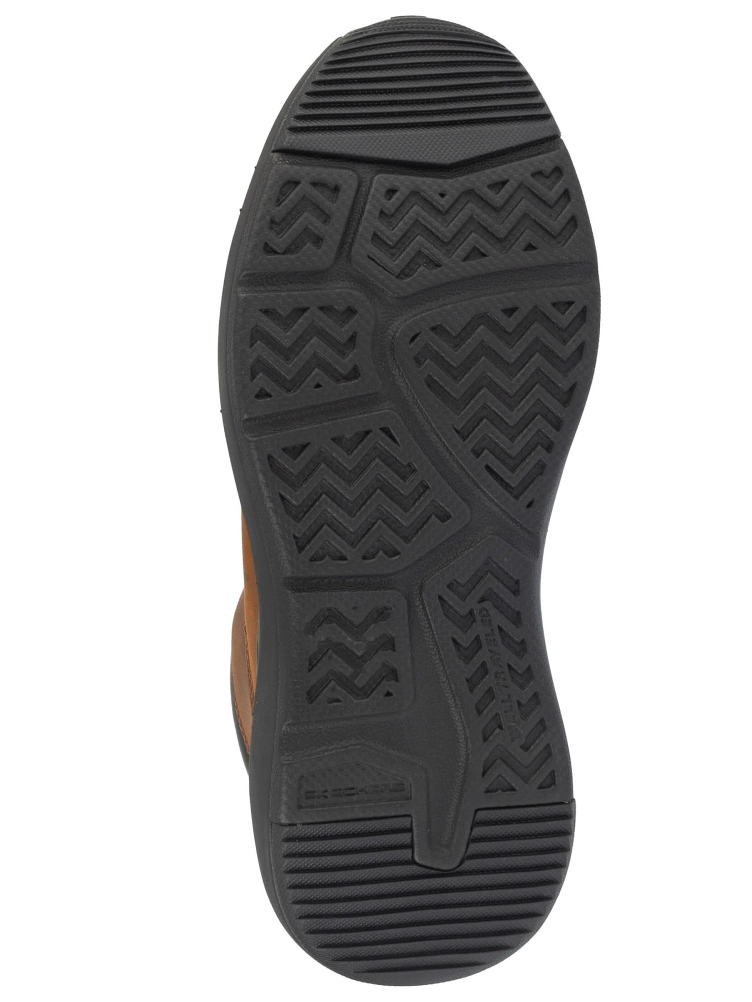 SKECHERS Veterboots in Bruin