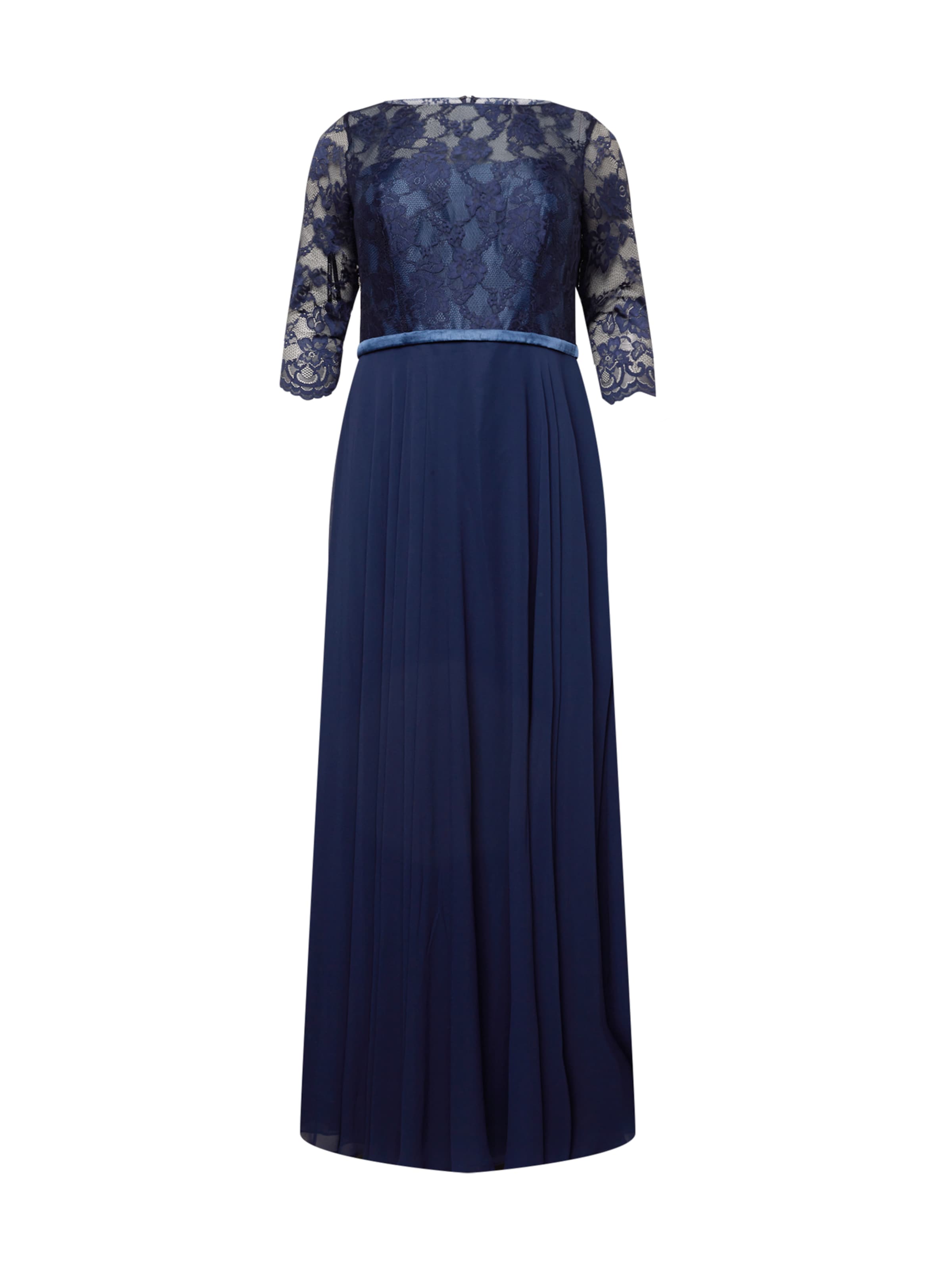 Abito da sera di My Mascara Curves in blu: frontale