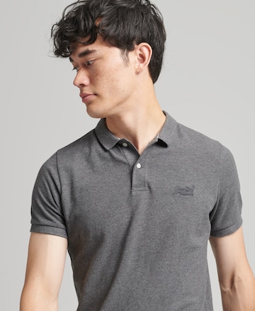 Superdry Shirt 'CLASSIC' in Grey