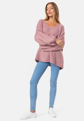 Decay Sweater in Pink