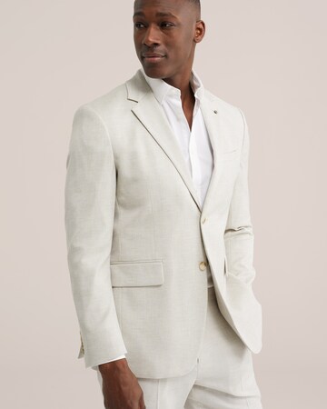 WE Fashion Средняя посадка Пиджак в Бежевый: спереди