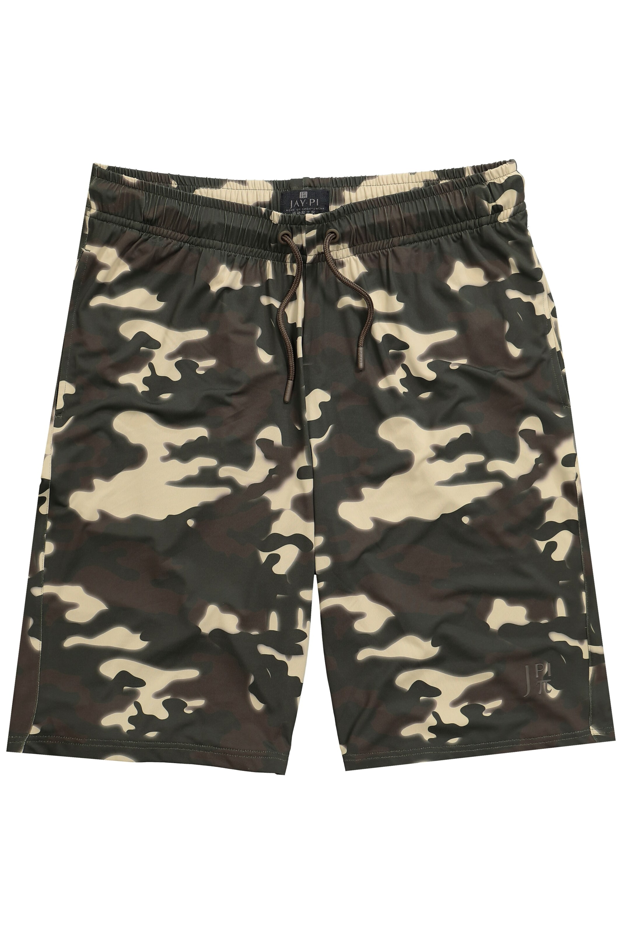 JAY-PI Regular Shorts in Braun: Vorderseite