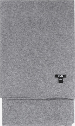 GOBI Cashmere Scarf 'Lightweight Cashmere Shawl' i grå: framsida