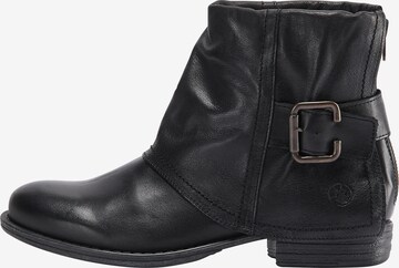 DreiMaster Vintage Ankle Boots in Schwarz: predná strana