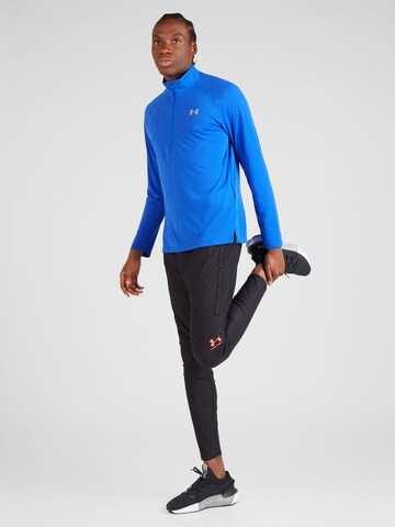 T-Shirt fonctionnel 'Streaker' UNDER ARMOUR en bleu